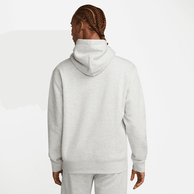 Mikina Nike Sportswear Swoosh sivá