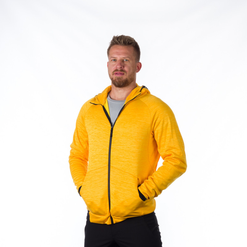 Mikina Dave Northfinder žltá