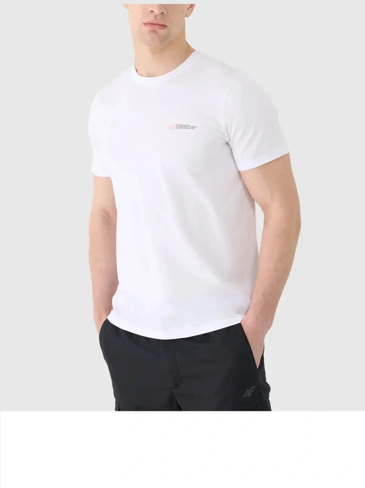 Tričko 4F Regular biele