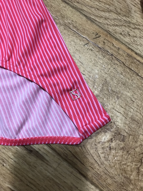 Bikiny Stuf Pinstripe ružové