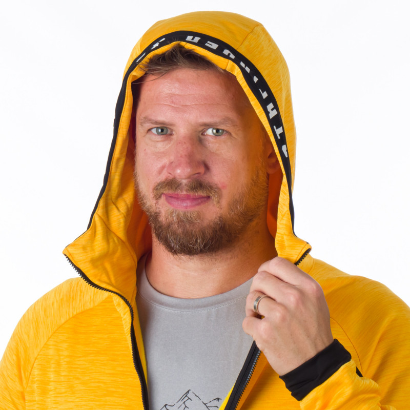 Mikina Dave Northfinder žltá