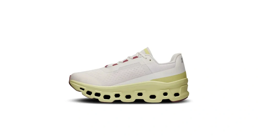 On Cloudmonster Frost/Acacia