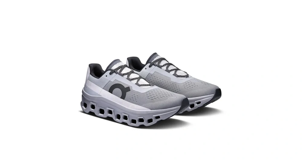 On Cloudmonster Alloy/Silver